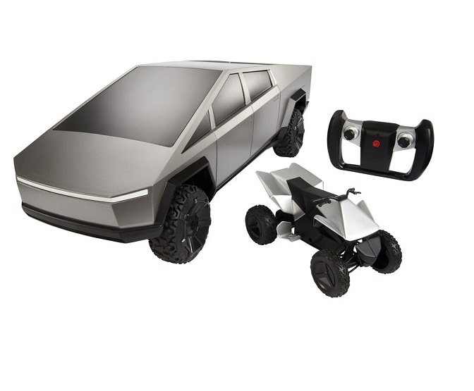 Hot Wheels R/C Cybertruck Cyber Quaddal