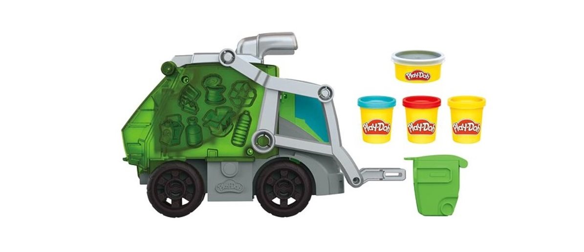 Play-Doh 2 az 1-ben szemeteskocsi