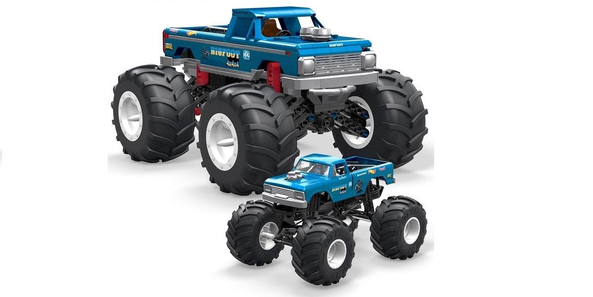 Mega Construx Hot Wheels Bigfoot HHD20, gyűjtői Mega Construx Hot Wheels Bigfoot HHD20, gyűjtői
