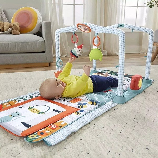 Fisher Price baba játszószőnyeg kis házzal és hangokkal Fisher Price baba játszószőnyeg kis házzal és hangokkal
