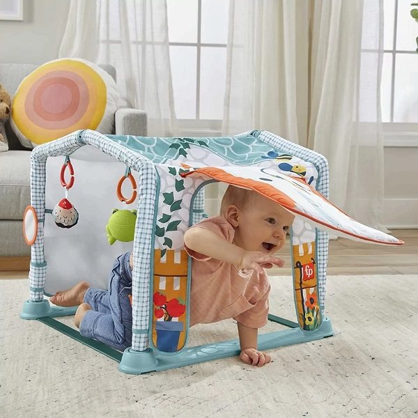 Fisher Price baba játszószőnyeg kis házzal és hangokkal Fisher Price baba játszószőnyeg kis házzal és hangokkal