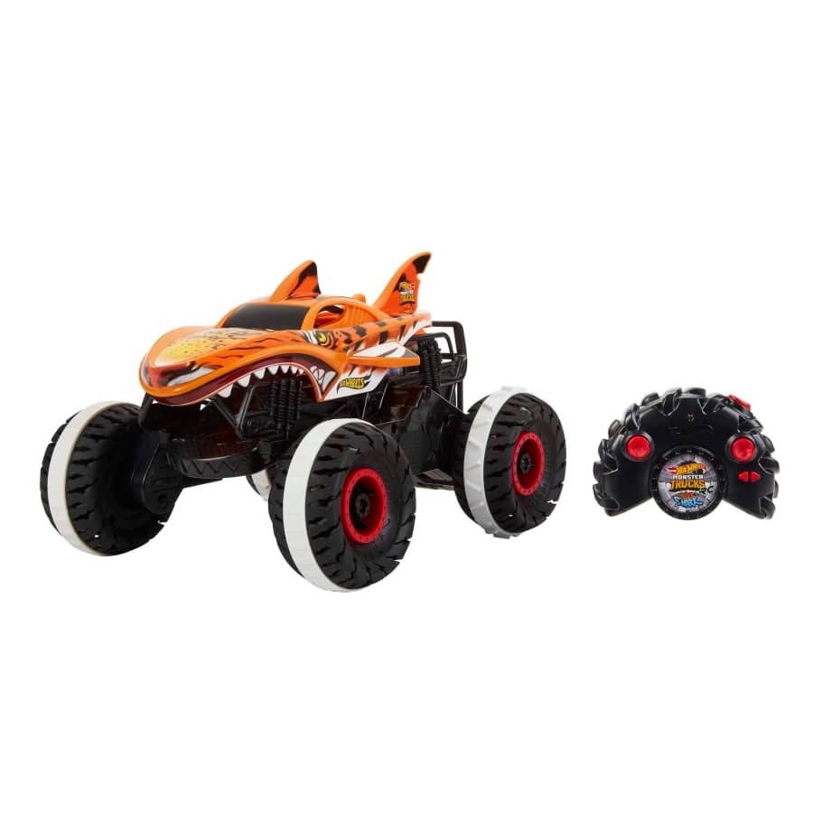 Játékkészlet Hot Wheels R/C Monster Truck 1:15 Tigriscápa