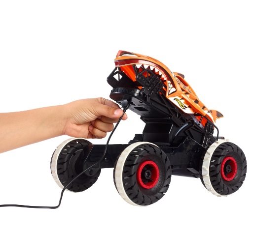 Játékkészlet Hot Wheels R/C Monster Truck 1:15 Tigriscápa