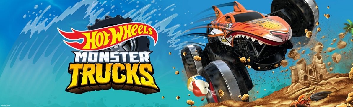 Játékkészlet Hot Wheels R/C Monster Truck 1:15 Tigriscápa