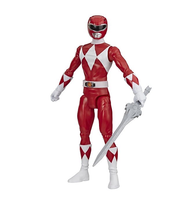 Power Rangers - Piros Ranger retro figura