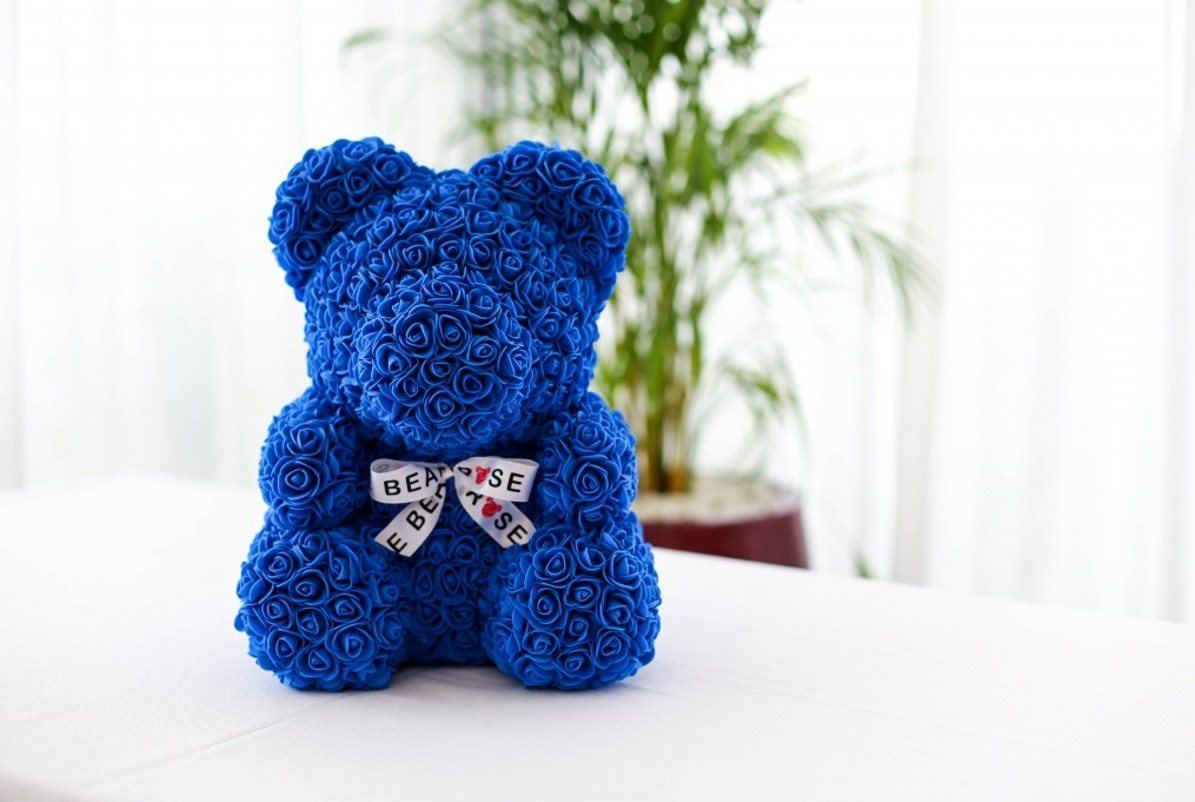Rose Bear rózsaszín rózsamackó