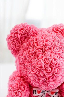 Rose Bear rózsaszín rózsamackó