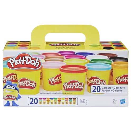 Play-Doh Nagy csomag, 20 db-os gyurmakészlet