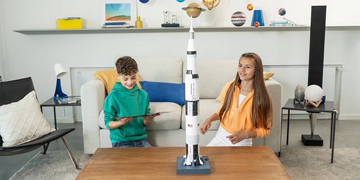 3D puzzle Saturn V űrrakéta
