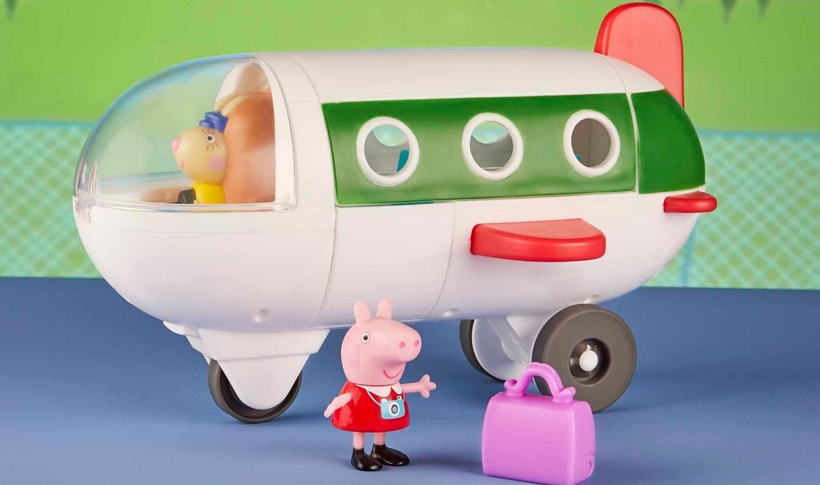 Peppa Malac figura, Peppa a levegőben Peppa Malac figura, Peppa a levegőben