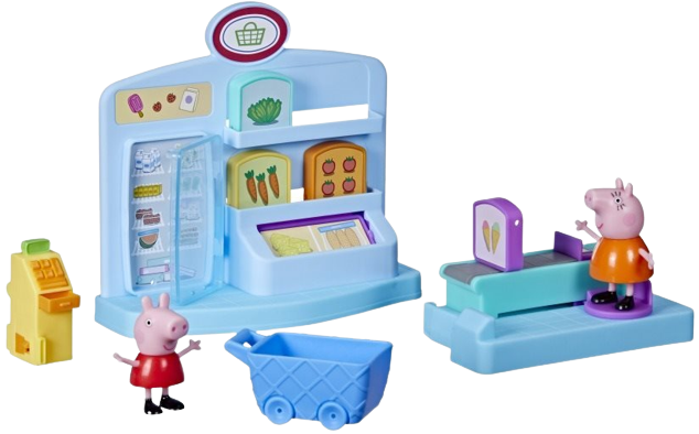 Peppa Malac Peppa a szupermarketben, figura Peppa Malac Peppa a szupermarketben, figura