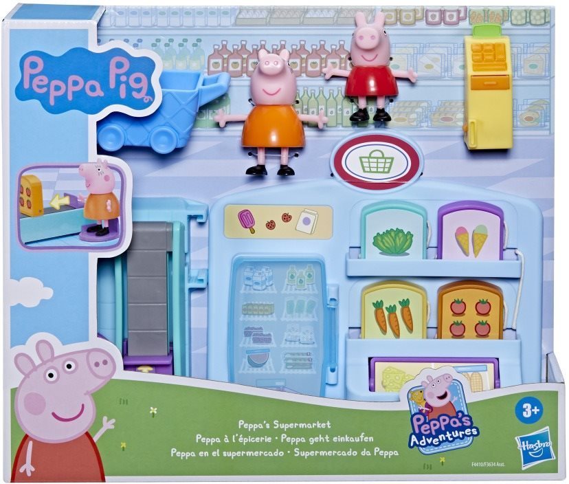 Peppa Malac Peppa a szupermarketben, figura Peppa Malac Peppa a szupermarketben, figura