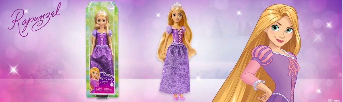 Disney Princess Hercegnő Baba - Aranyhaj