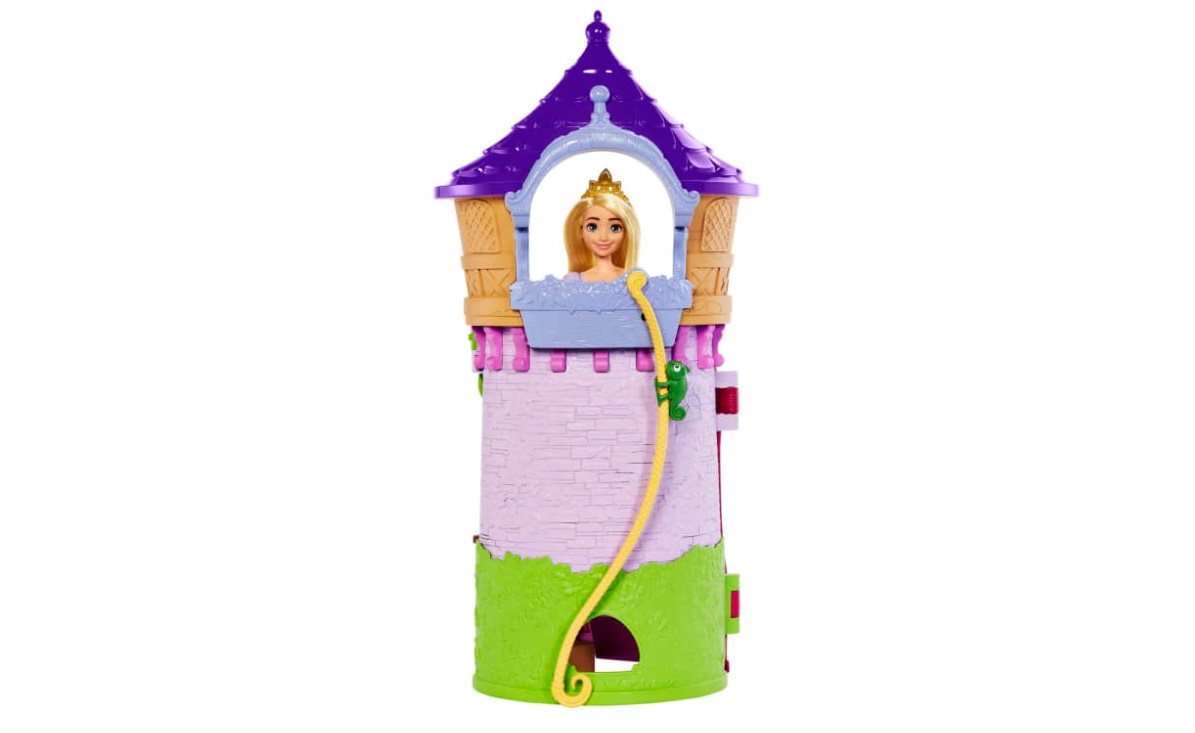 Disney hercegnő Aranyhaj baba a toronyban játékkészlet 