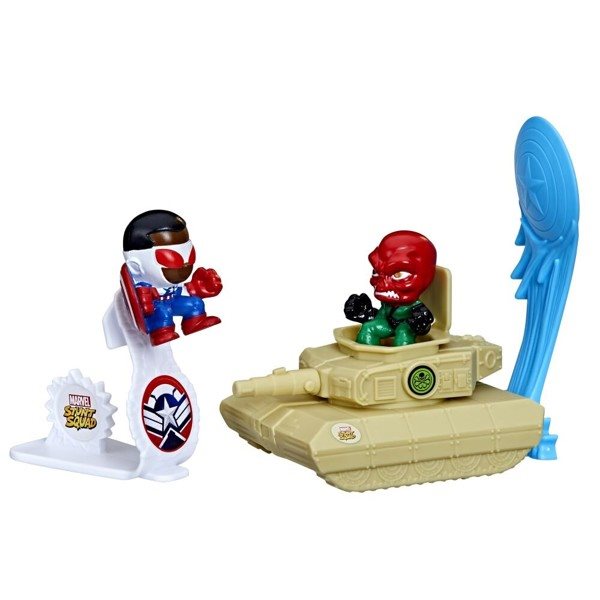 Marvel Stunt és Squad Captain America vs. Red Skull figurák Marvel Stunt és Squad Captain America vs. Red Skull figurák