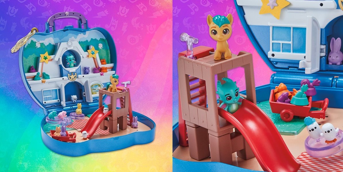 My Little Pony Mini World Magic Critter Corner figurákból és kiegészítőkből álló készlet