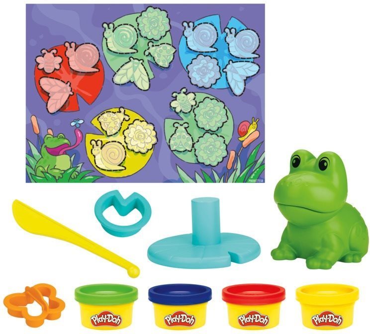 Play-Doh béka modellező készlet kicsiknek