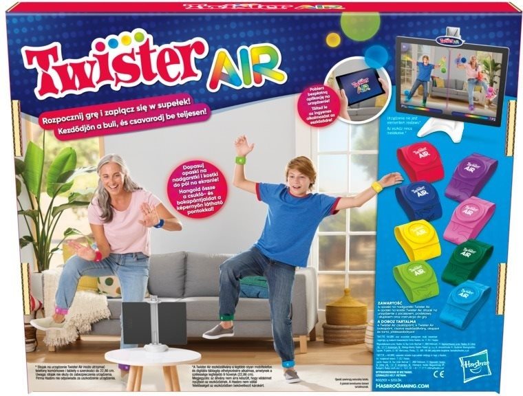 Twister Air társasjáték PL/HU változat