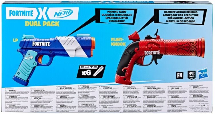 Nerf pisztoly Nerf Fortnite kettős csomag