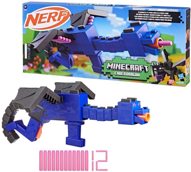 Nerf Minecraft Ender Dragon játékfegyver