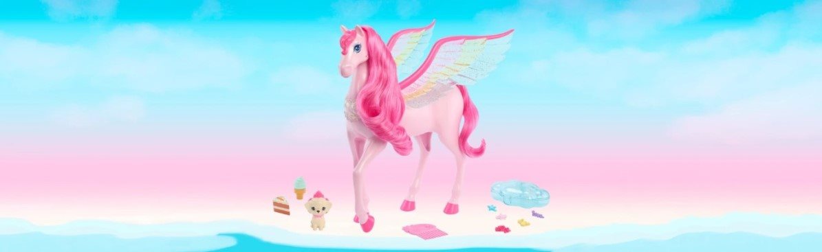 Barbie baba kiegészítő és egy kis varázslat - Pegasus
