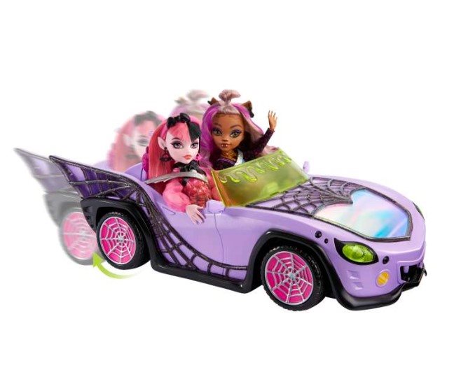 Monster High Monster Monster Monster autó babáknak