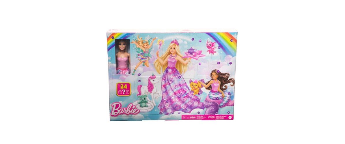 Mesés adventi naptár Barbie 2023