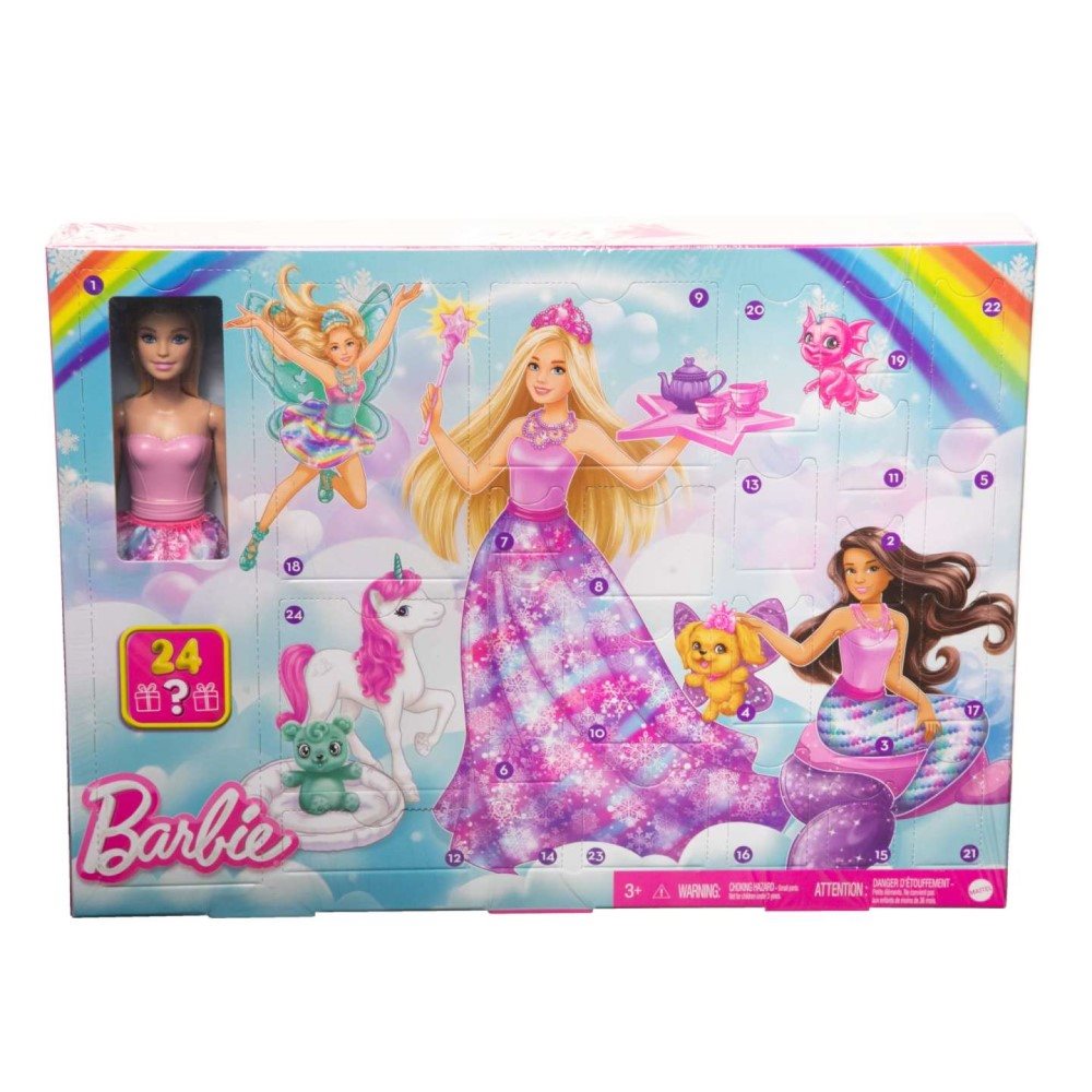 Mesés adventi naptár Barbie 2023
