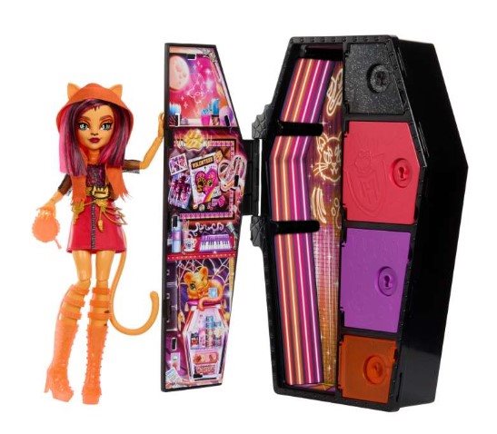 Monster High Skulltimate Secrets Neon baba - Toralei