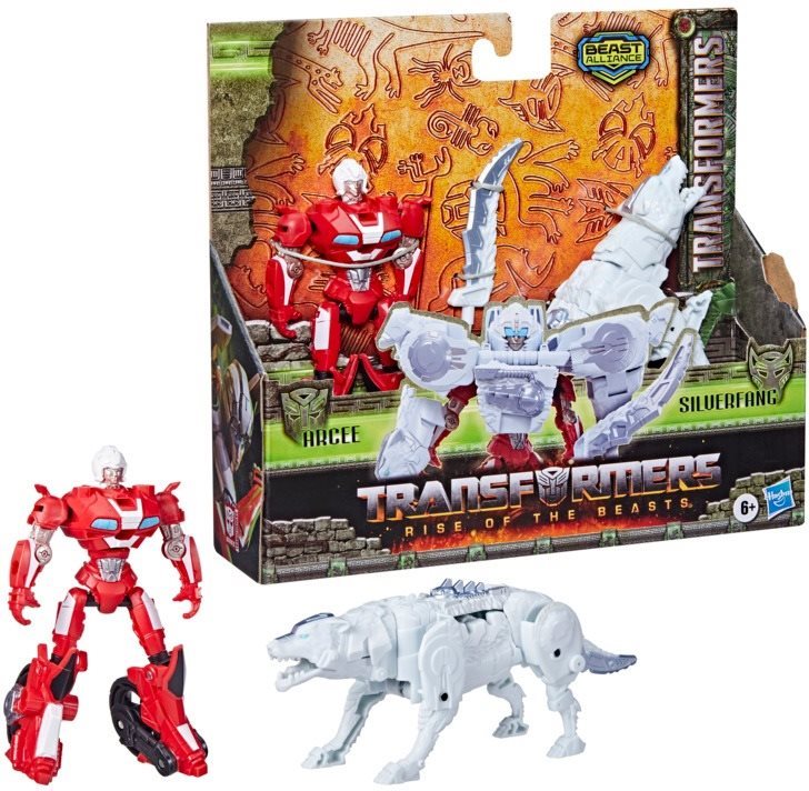 Transformers Arcee és Silverfang két darabos figuracsomag