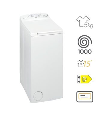 WHIRLPOOL TDLR 5030L EU/N mosógép