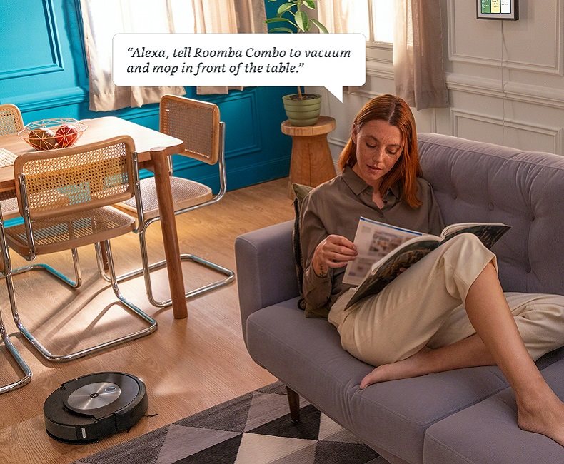 iRobot Roomba Combo j7+ robotporszívó (c7558)