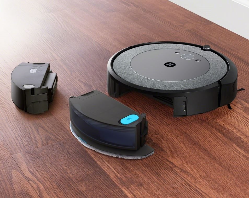 iRobot Roomba Combo i5 Woven Neutral robotporszívó