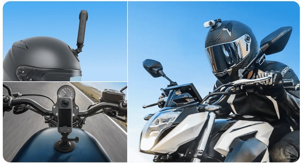 Insta360 Motorcycle Accessories Bundle akciókamera tartozék