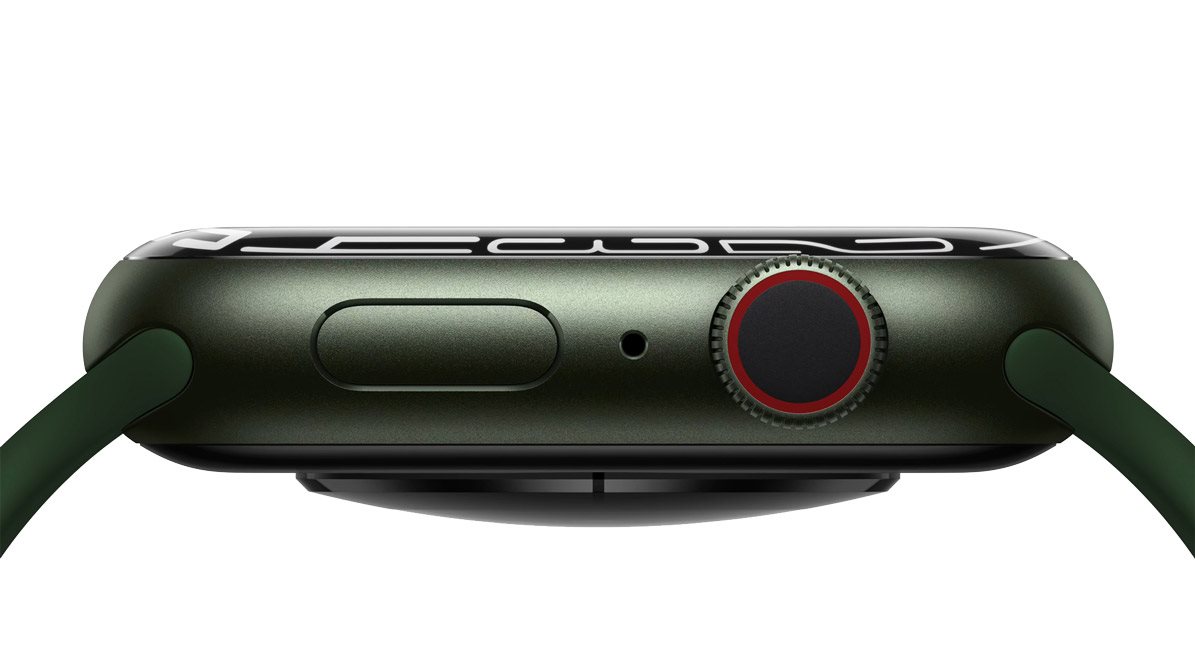 Apple Watch Series 7 45 mm kék alumínium okosóra mély indigókék szíjjal