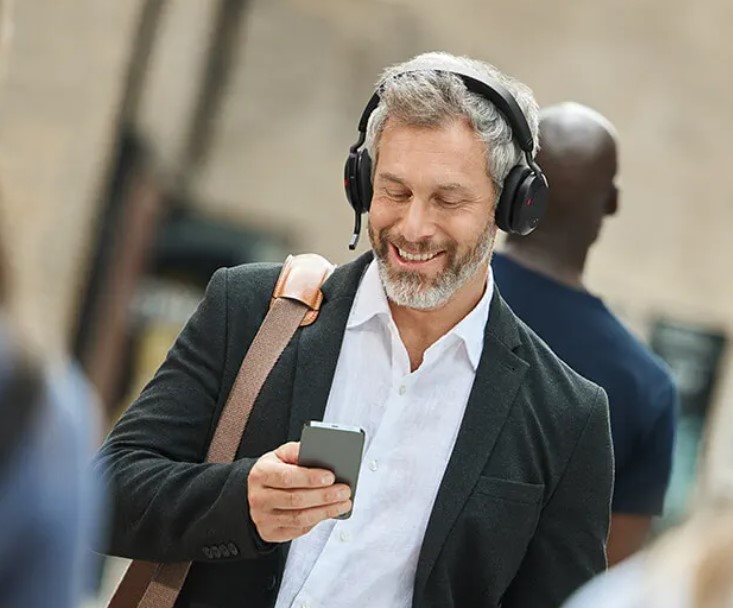 Jabra Evolve2 75 MS Stereo vezeték nélküli fejhallgató