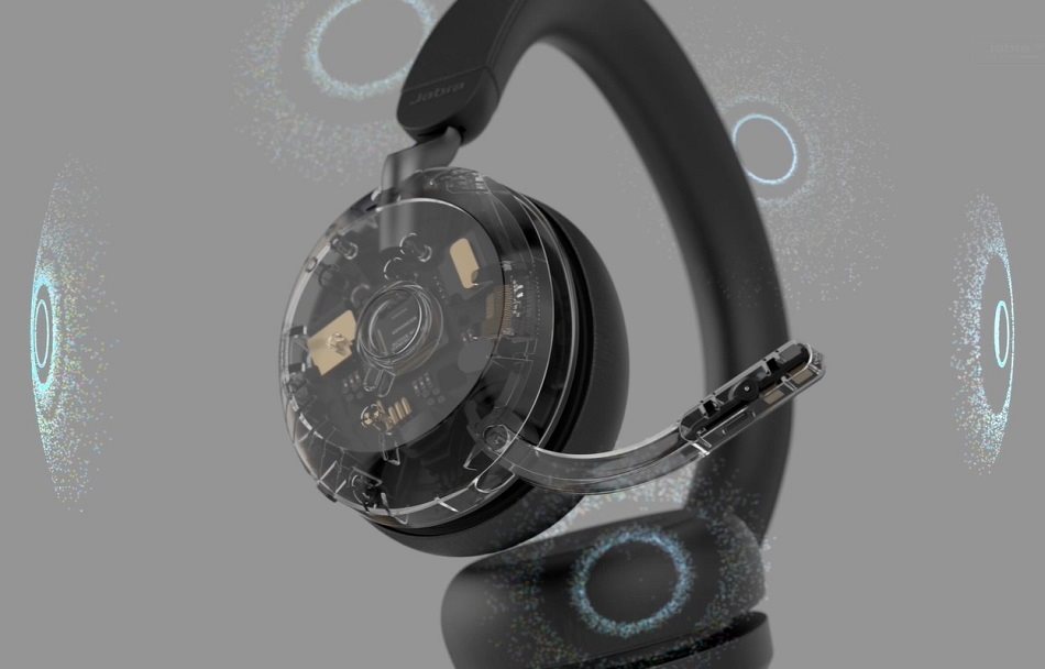 Jabra Evolve2 75 MS Stereo vezeték nélküli fejhallgató