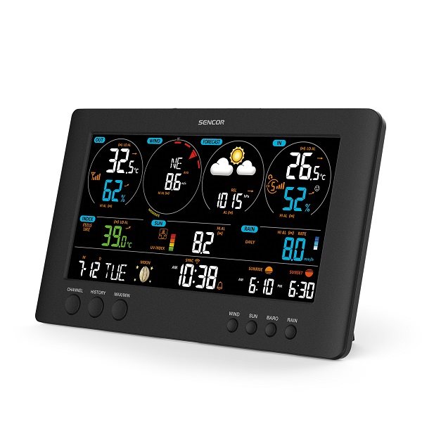 Sencor SWS 12500 WiFi időjárás állomás 