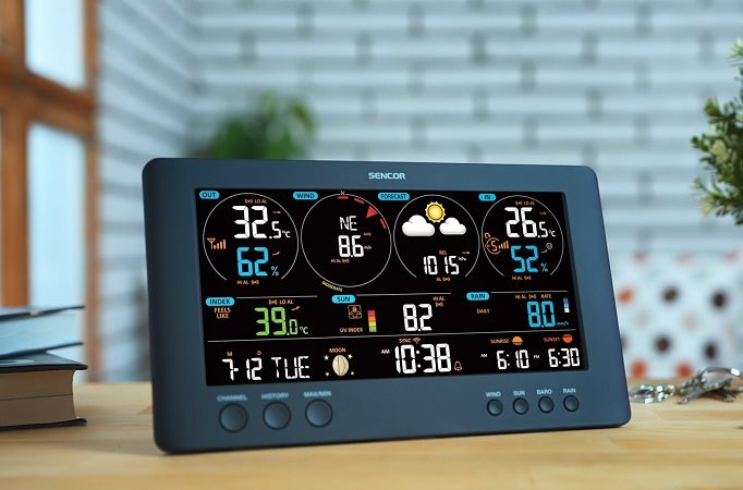 Sencor SWS 12500 WiFi időjárás állomás 
