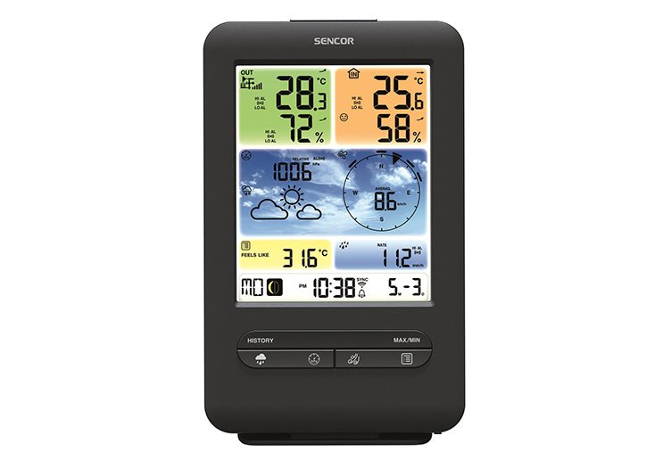 Sencor SWS 9898 WiFi időjárás állomás