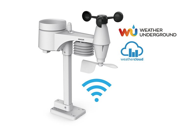 Sencor SWS 9898 WiFi időjárás állomás