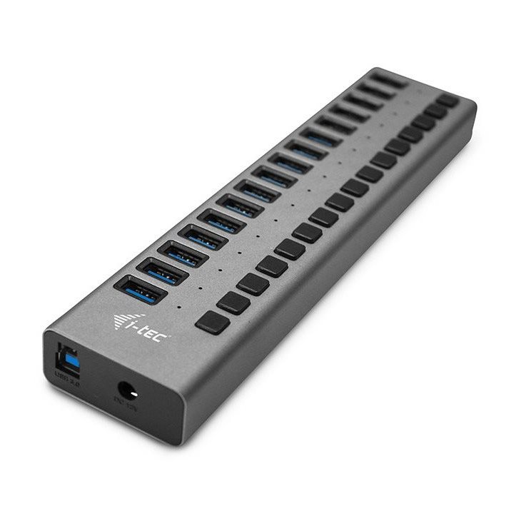 Multifunkciós i-tec USB 3.0 Charging HUB 16 port USB hub