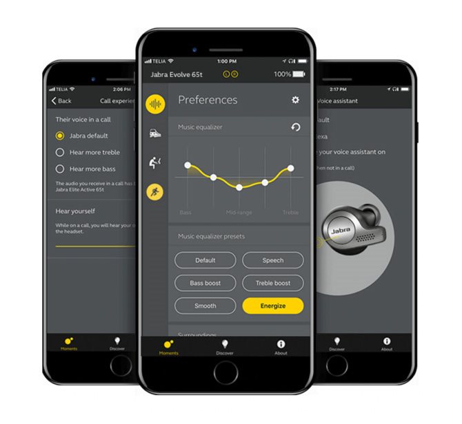 JabraSound + mobil alkalmazás