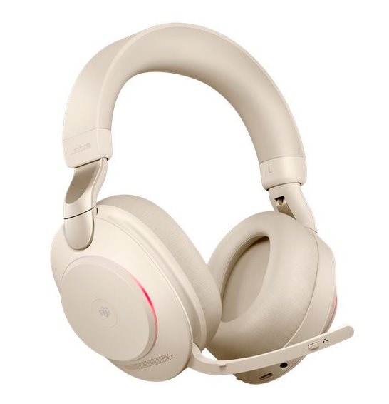 Jabra Evolve2 85 MS Stereo Stand Beige (USB-C)