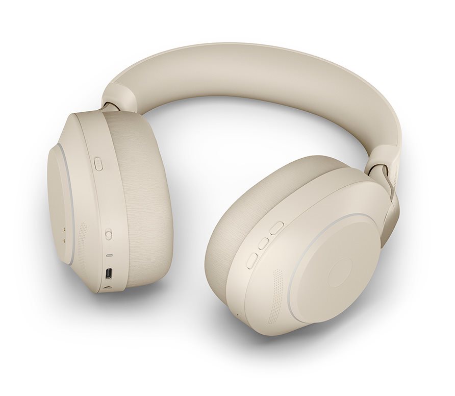 Jabra Evolve2 85 MS Stereo Stand Beige (USB-C)