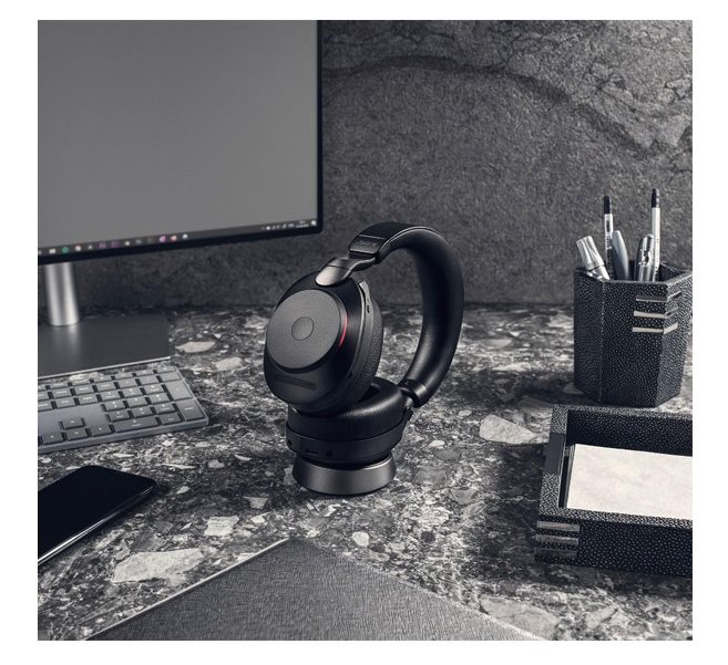 Újratölthető állvány Jabra Evolve2 85 MS Stereo Stand Black (USB-A)