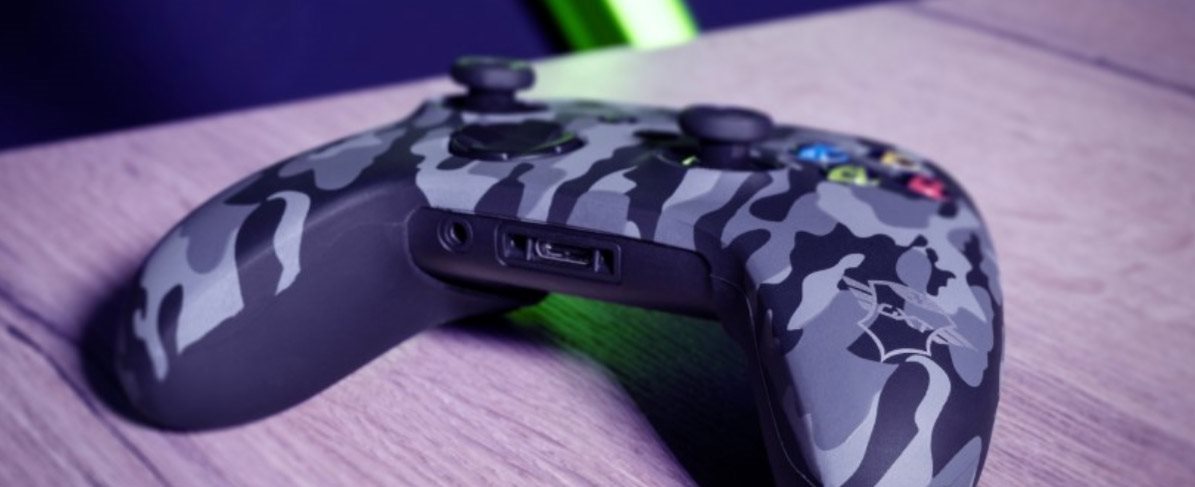 Trust GXT 749K Controller Skin Xbox, terepszínű kontroller védő
