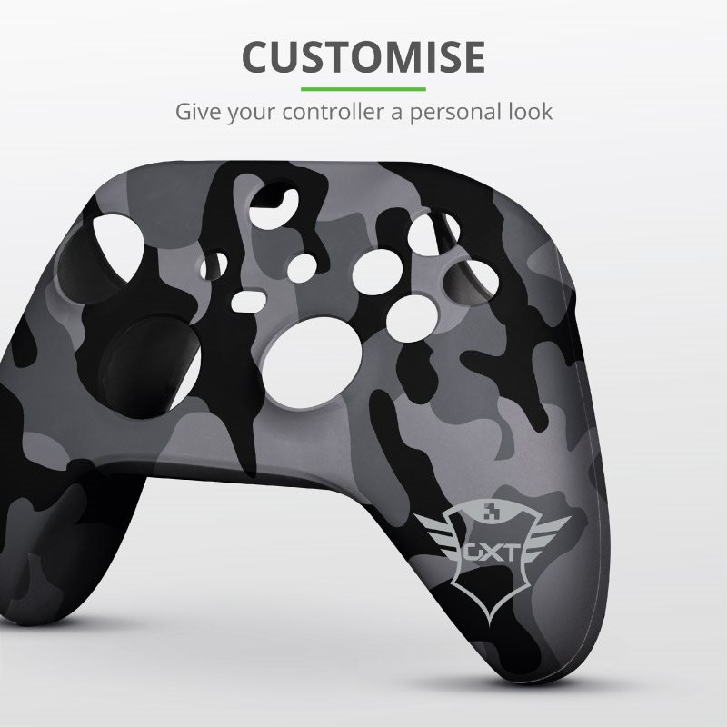 Trust GXT 749K Controller Skin Xbox, terepszínű kontroller védő
