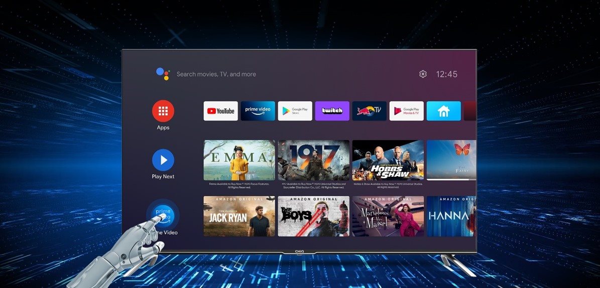 CHiQ U58G7U SMART ANDROID LED Okos TV