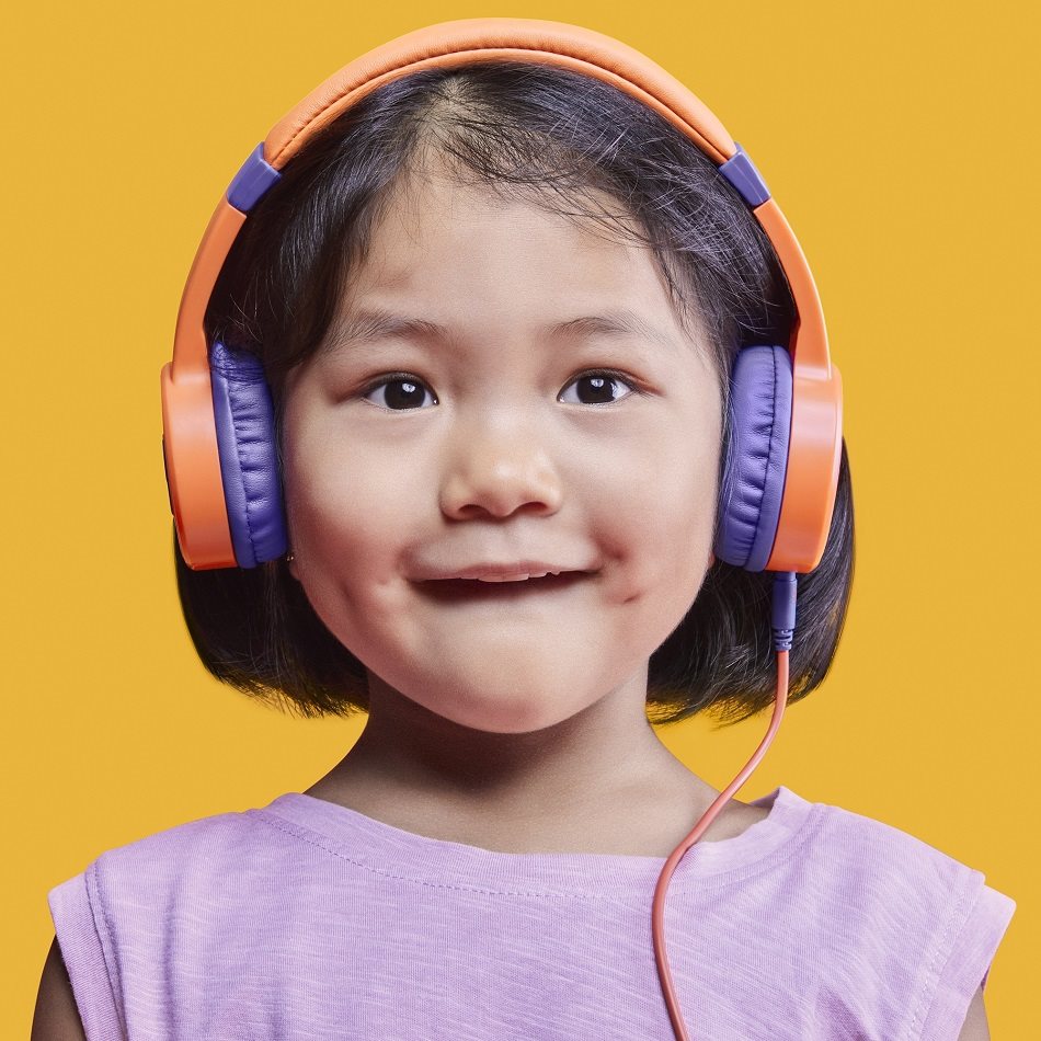 Energy Sistem LOL&ROLL Pop Kids Headphones Orange fejhallgató